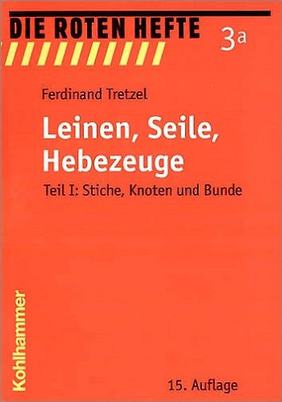 Leinen, Seile, Hebezeuge