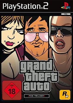 Grand Theft Auto - The Trilogy [GTA San Andreas, GTA Vice City ,GTA 3] PlayStation 2