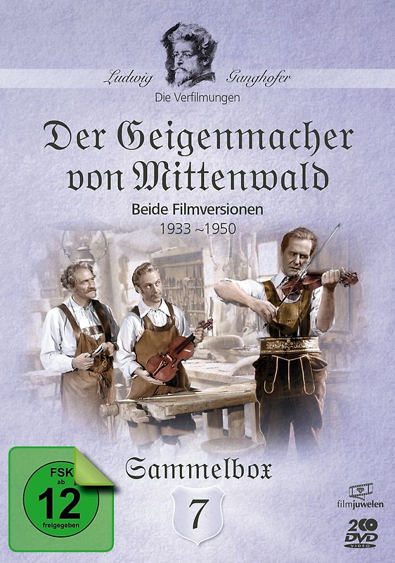 Ludwig Ganghofer - Der Geigenmacher von Mittenwald [2 Discs] DVD
