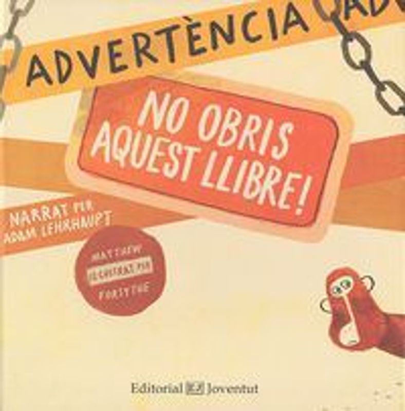 Advertència. No obris aquest llibre!