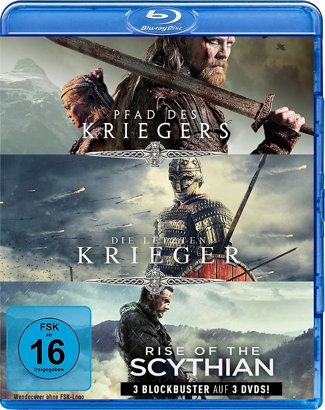 Pfad des Kriegers / Die letzten Krieger / Rise of the Scythian [3 Discs] Blu-ray Disc