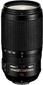 Nikon AF-S NIKKOR 70-300 mm F4.5-5.6 ED G IF VR 67 mm Objectif (adapté à Nikon F) noir