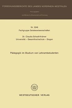 Pädagogik im Studium von Lehramtsstudenten