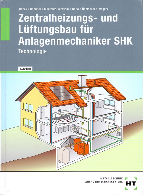 Zentralheizungs- und Lüftungsbau für Anlagenmechaniker SHK: Technologie - Joachim Albers [8. Auflage 2009, Gebundene Ausgabe]