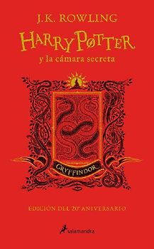 Harry Potter y la camara secreta: Casa Gryffindor: Rojo