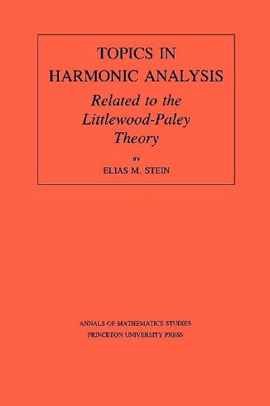 Topics in Harmonic Analysis Related to the Littlewood-Paley Theory