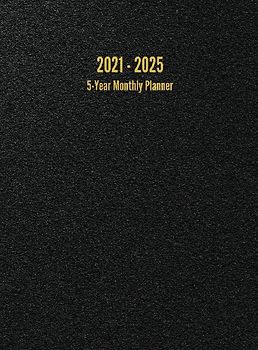 2021 - 2025 5-Year Monthly Planner