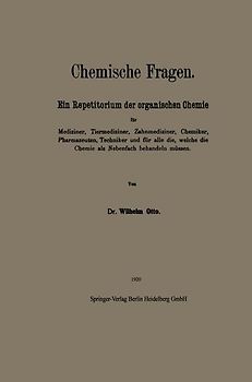 Chemische Fragen