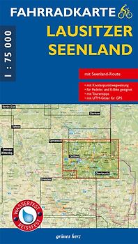 Fahrradkarte Lausitzer Seenland