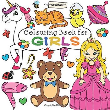 Colouring Book for Girls: Ages 3-6