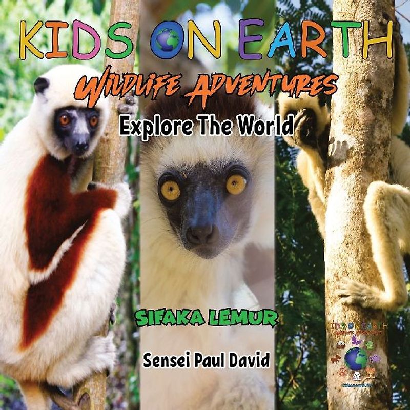 KIDS ON EARTH Wildlife Adventures - Explore The World Sifaka Lemur - Madagascar