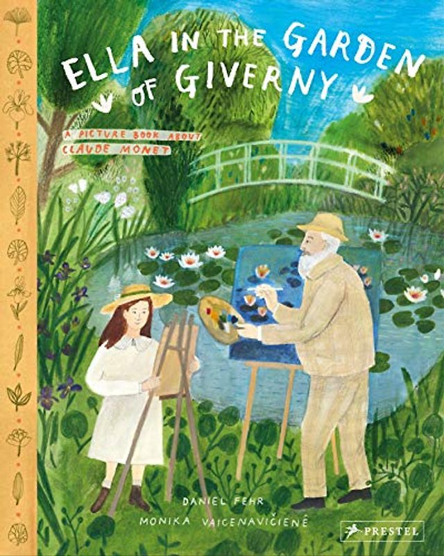 Ella in the Garden of Giverny