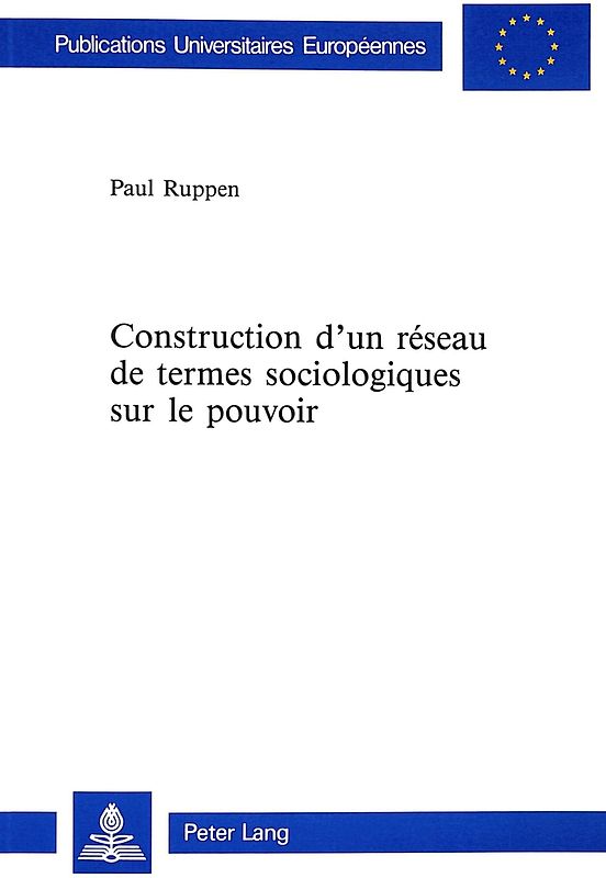 Construction d'un réseau de termes sociologiques sur le pouvoir