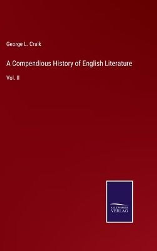 A Compendious History of English Literature