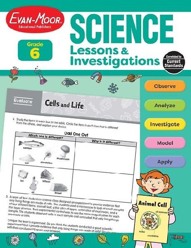 Science Lessons and Investigations, Grade 6 Teacher Resource