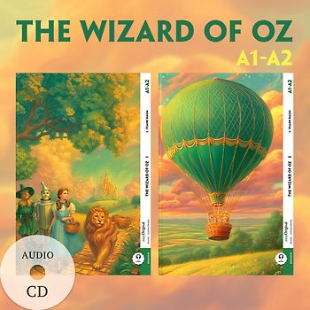 The Wizard of Oz - A1-A2 - 2 Teile (+ 2 Audio-CDs)