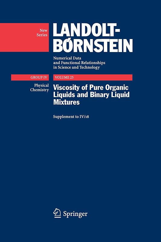 Viscosity of Pure Organic Liquids and Binary Liquid Mixtures