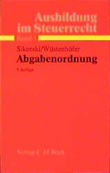 Ausbildung im Steuerrecht / Abgabenordnung