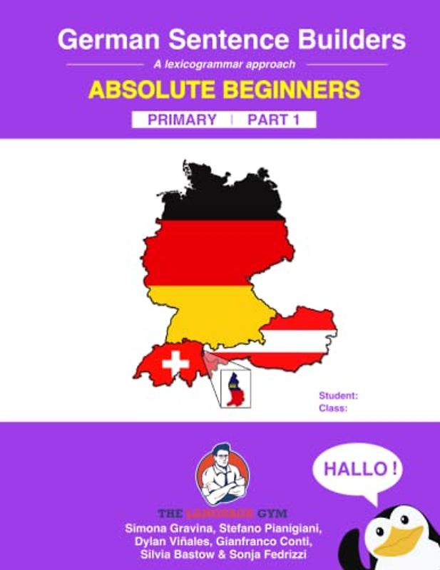 Primary German Sentence Builders