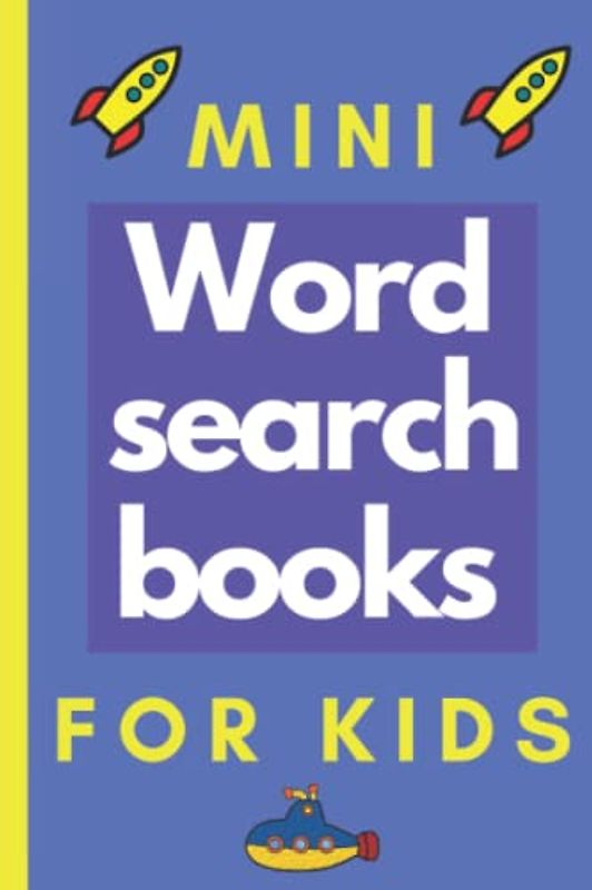 Mini word search book for kids: small size book for travelling with bonus maze. Ages 7-11