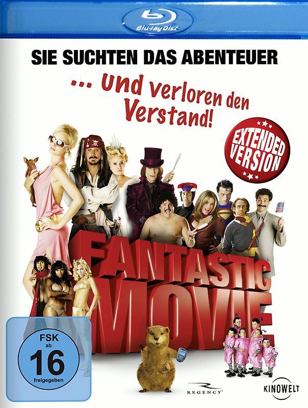 Fantastic Movie - Extended Version Blu-ray Disc