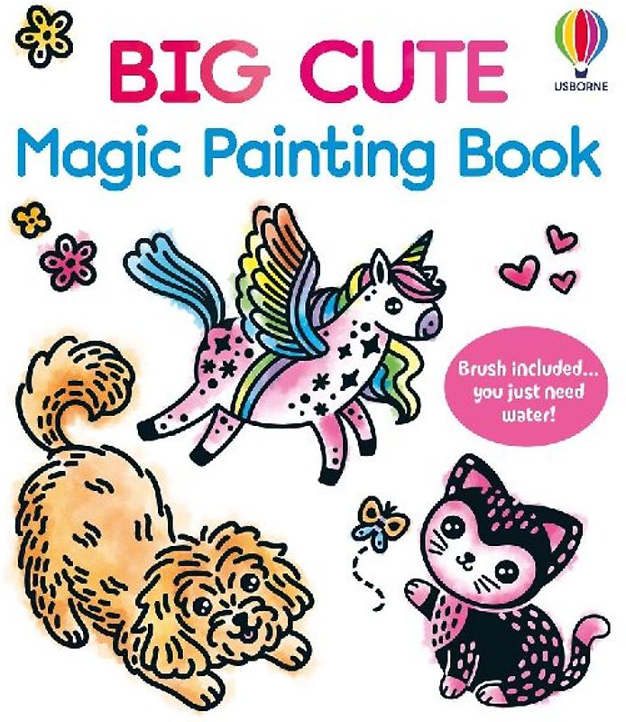 Big Cute Magic Painting Book