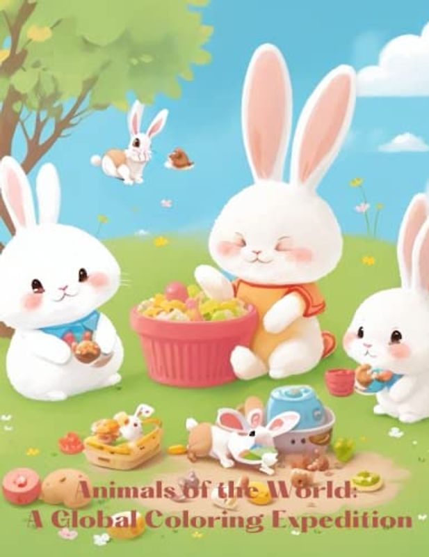 Animals of the World: A Global Coloring Expedition