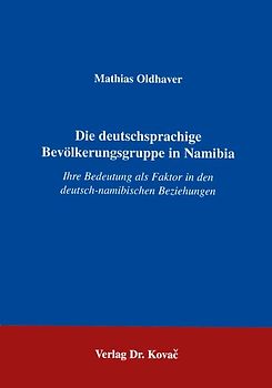Die deutschsprachige Bevölkerungsgruppe in Namibia
