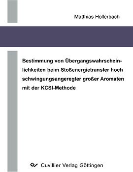 Bestimmung von Übergangswahrscheinlichkeiten beim Stoßenergietransfer hochschwingungsangeregter großer Aromaten mit der KCSI-Methode