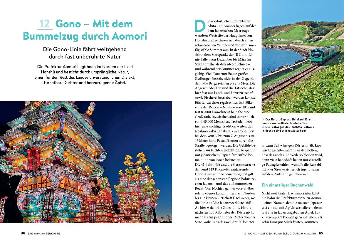 Japan mit dem Zug entdecken