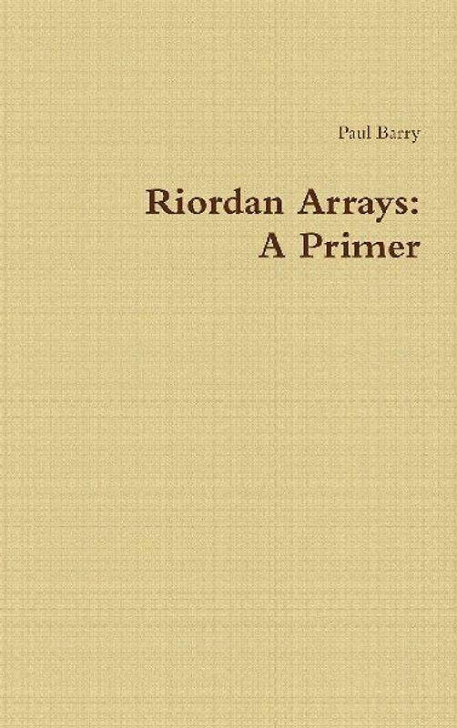 Riordan Arrays