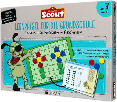 Scout: Lernrätsel für die Grundschule - Lesen Schreiben Rechnen