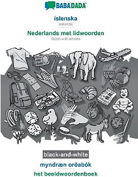 íslenska - Nederlands met lidwoorden, myndræn orðabók, BW