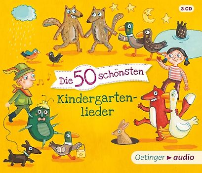 Die 50 schönsten Kindergartenlieder