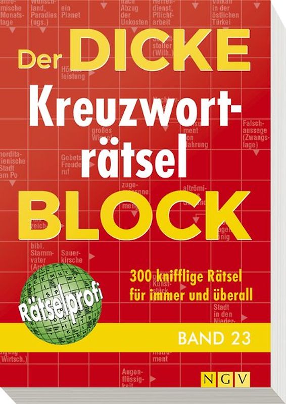 Der dicke Kreuzworträtsel-Block Band 23