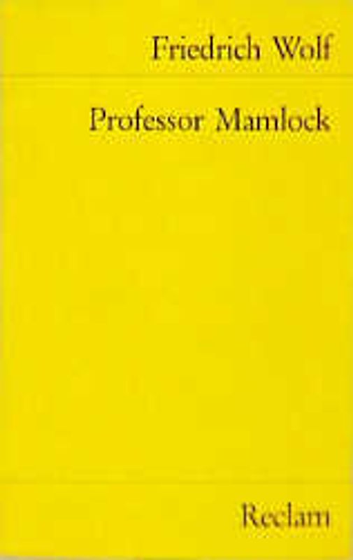 Professor Mamlock