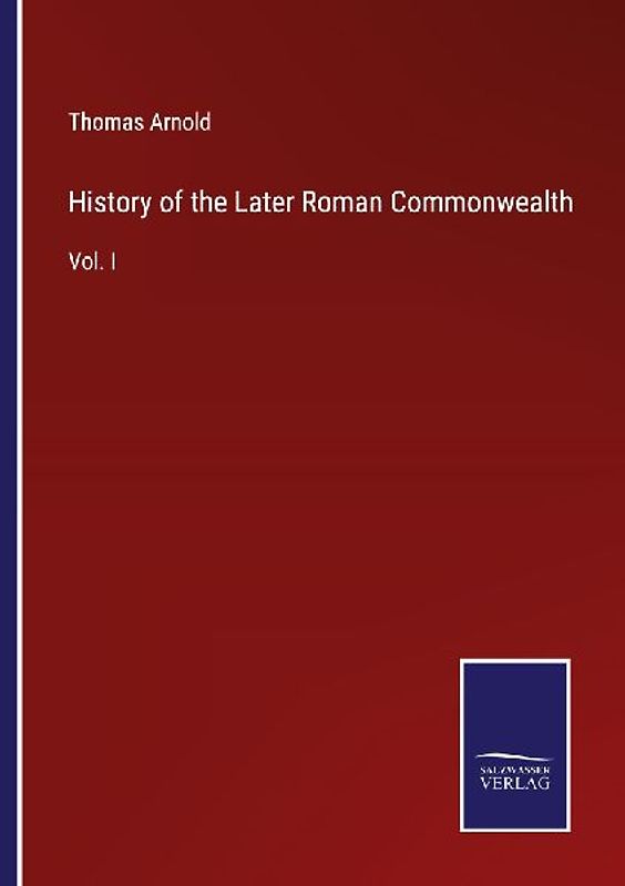 History of the Later Roman Commonwealth