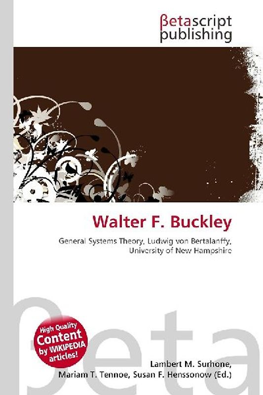 Walter F. Buckley