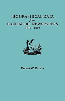 Biographical Data from Baltimore Newspapers, 1817-1819