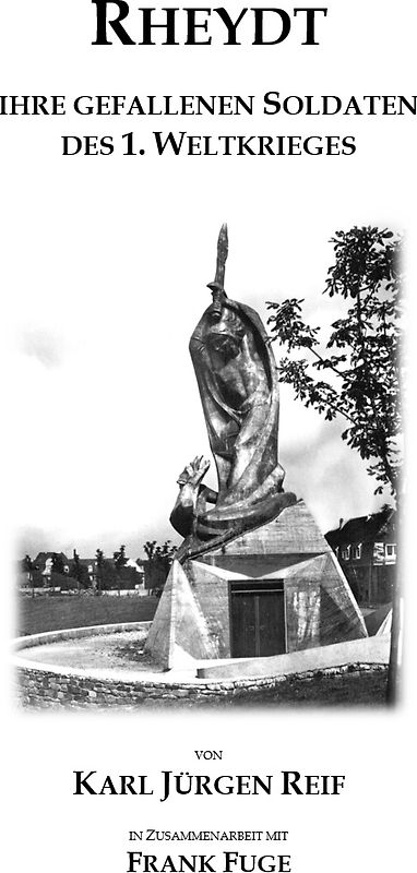 Rheydt, ihre gefallenen Soldaten des 1. Weltkrieges