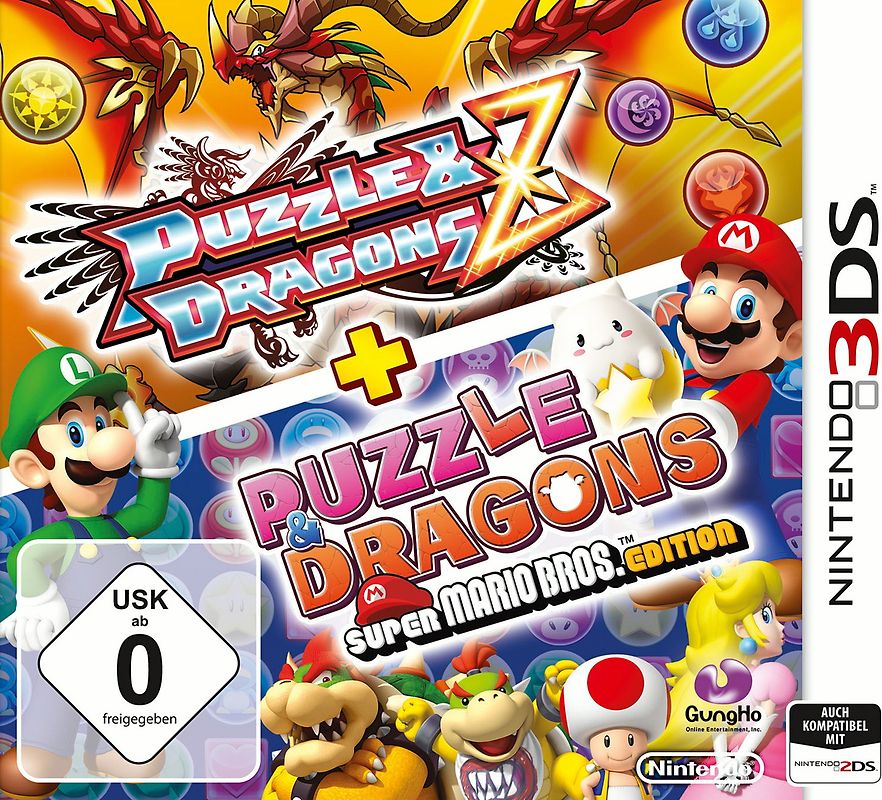 Puzzle & Dragons Z + Puzzle Dragons Super Mario Bros. Edition Nintendo 3DS