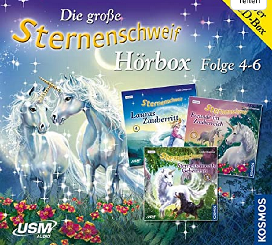 Die große Sternenschweif Hörbox Folgen 4-6 (3 Audio CDs)