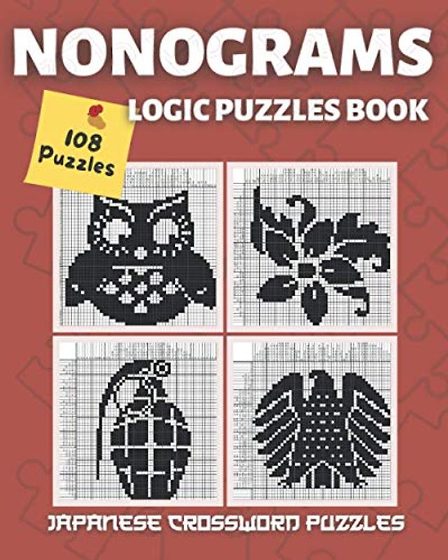 Nonogram Book: Nonograms Puzzle Books | Hanjie, Griddlers Puzzles, Pic cross Puzzles book (108 Nonogram Puzzles) (Nonogram Books, Band 2)