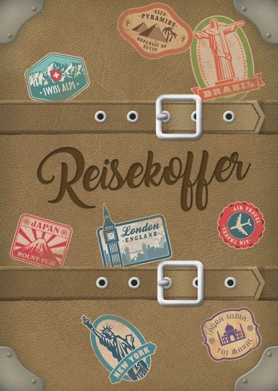 Reisekoffer – das Tagebuch für junge Reisende