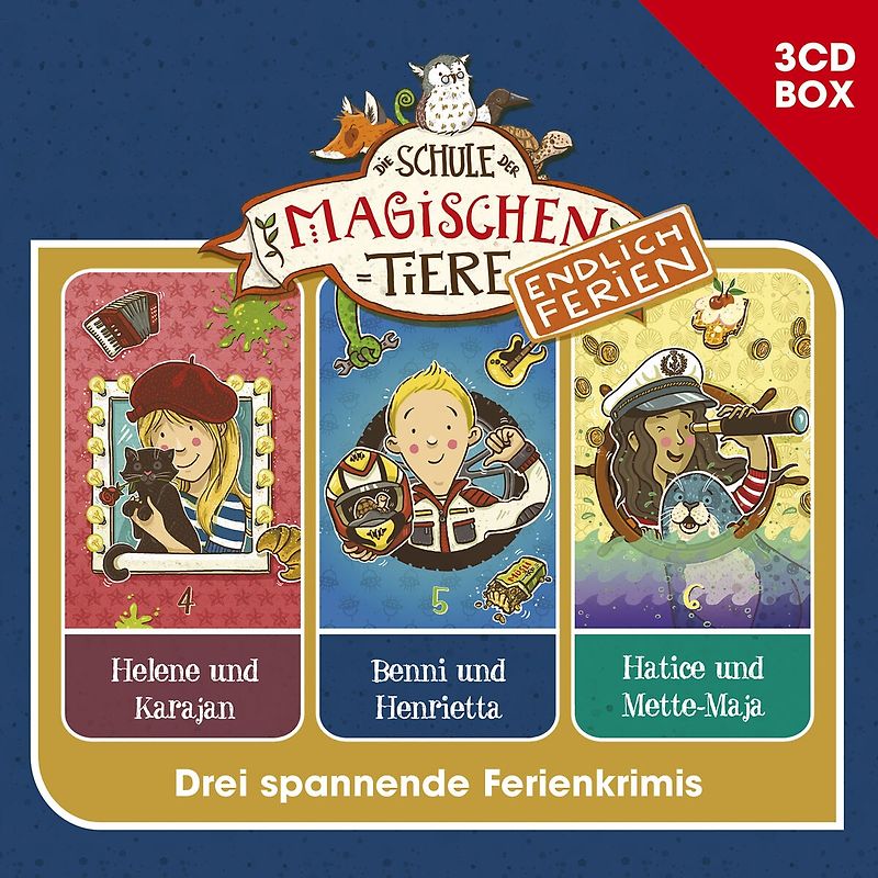 Endlich Ferien - 3-CD Hörspielbox Vol. 2