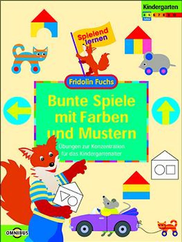 Bunte Spiele mit Farben und Mustern Übungen zur Konzentration für das Kindergartenalter