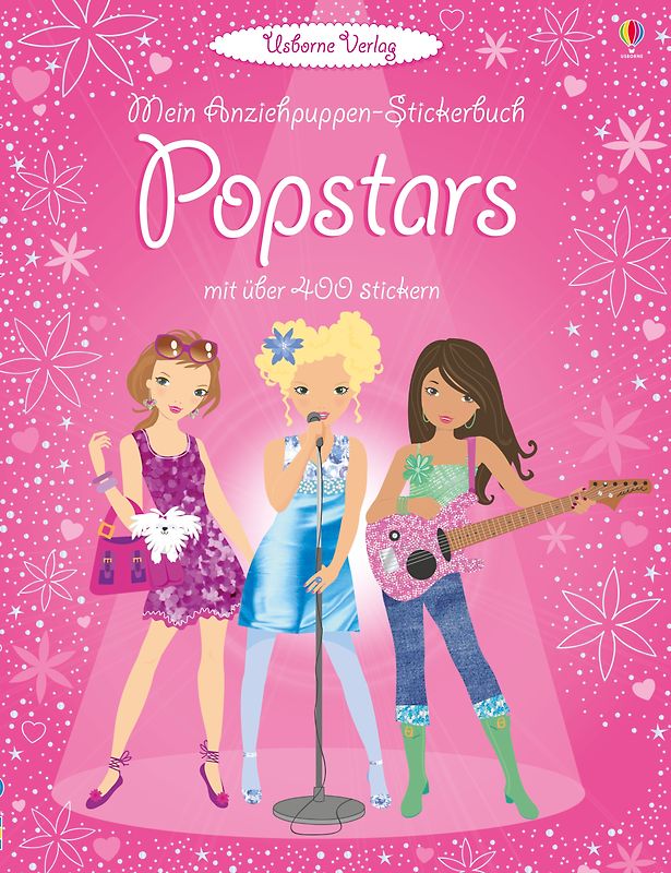 Mein Anziehpuppen-Stickerbuch: Popstars