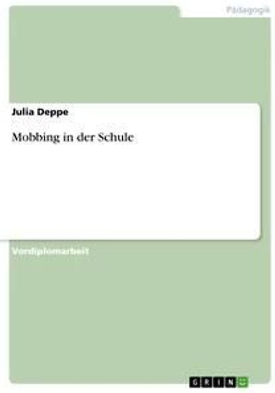 Mobbing in der Schule