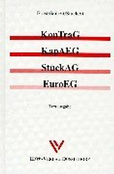 KonTraG KapAEG StückAG EuroEG