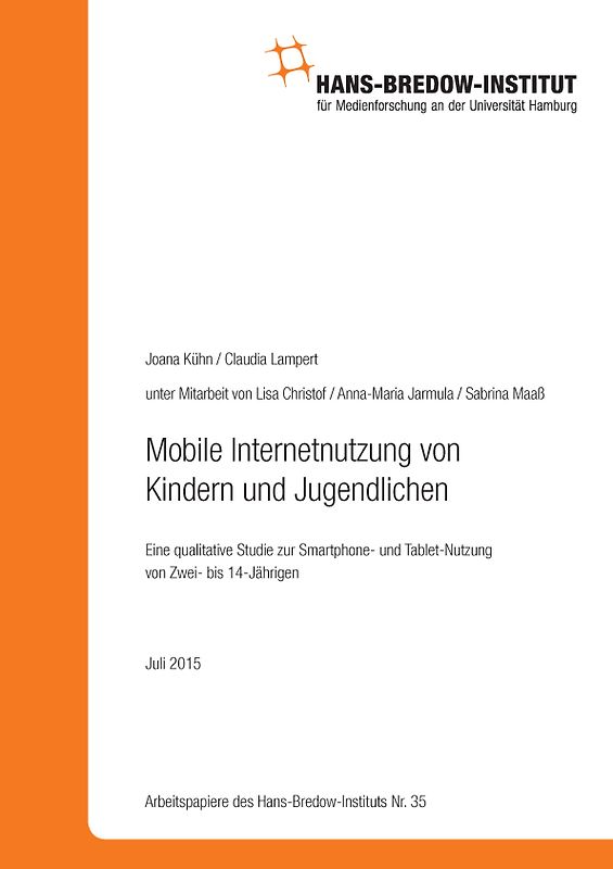 Arbeitspapiere des Hans-Bredow-Instituts Nr. 35